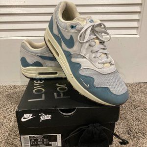 Patta x Nike Air Max 1 Noise Aqua - Size 10 - DH1348 004 - Pre Owned
